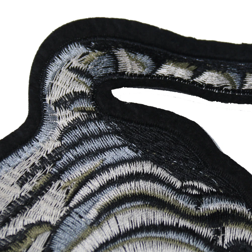 Аппликация с тигровым узором сделай сам Швейные аксессуары нашивка для вышивки