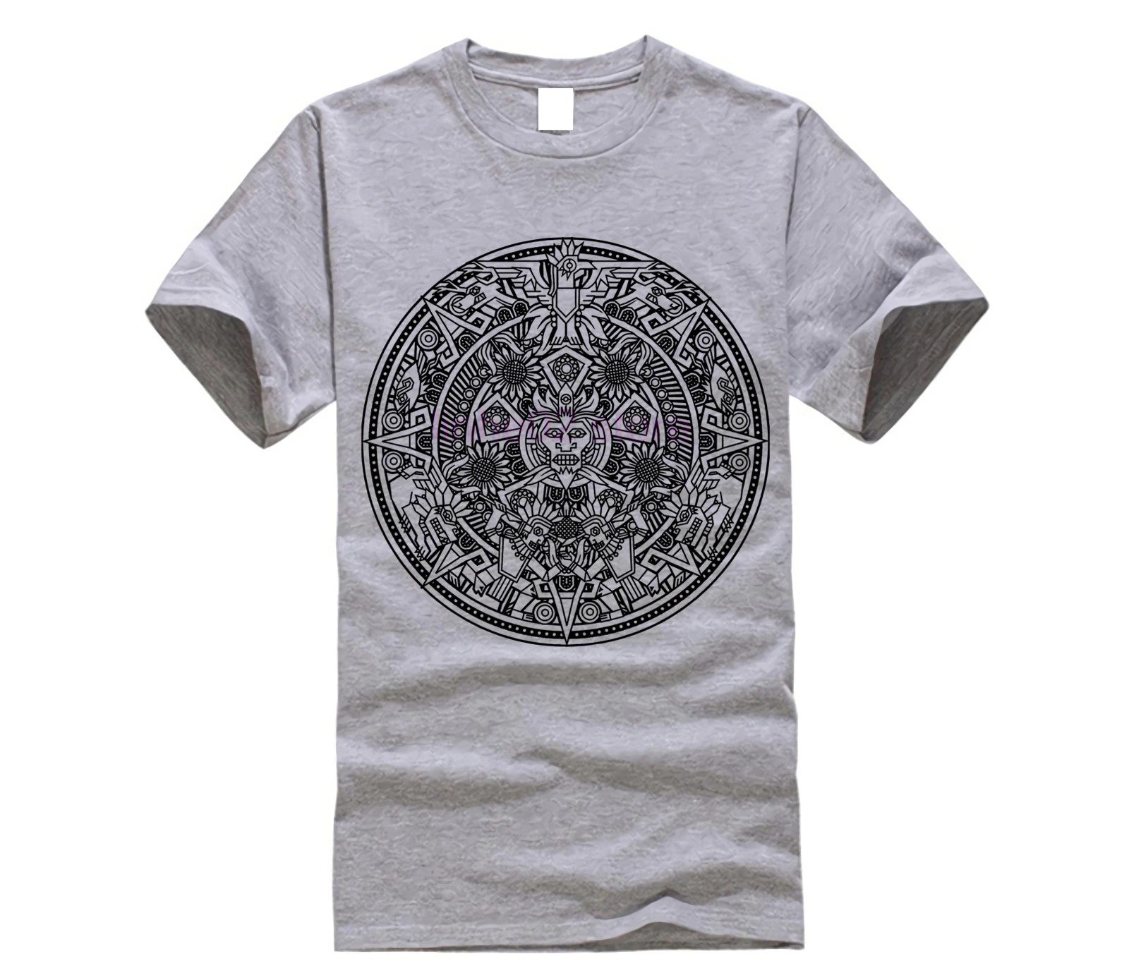 GILDAN 2019 New Summer Tee Shirt Funny T SHIRT AZTEKEN AZTEC MANDALA INKA MAYA INCA MACHU PICCHU GOTT GODS Custom T-shirt | Мужская