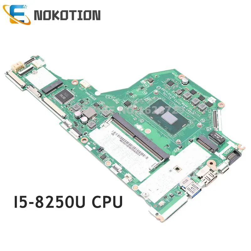 NOKOTION NBGSW11001 NB. GSW11.001 C5V01 LA-E891P для acer aspire A515 A515-51 Материнская плата ноутбука SR3LA I5-8250U Процессор DDR4