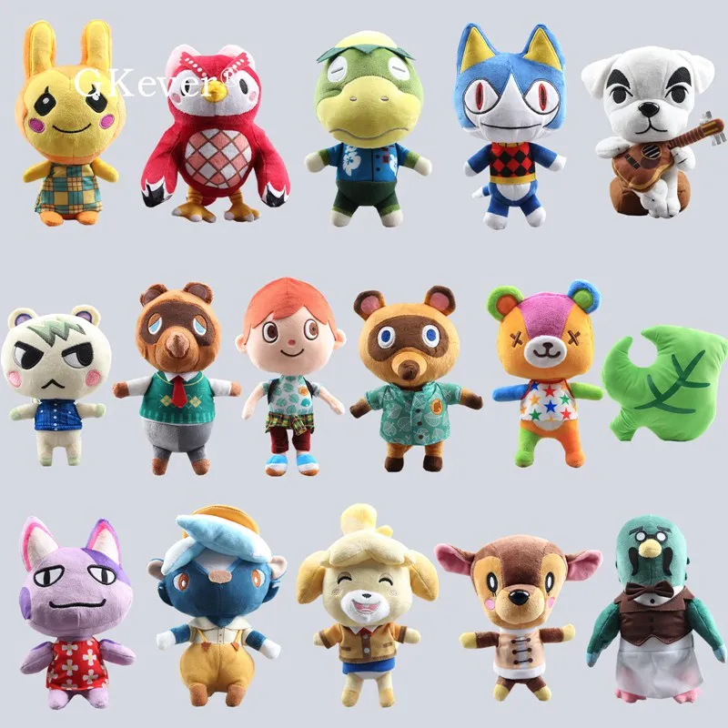 Популярные игрушки Rover Kapp'n Shizue Isabelle животные перекрещивание Bunnie Porter Bob 20 см K.K.