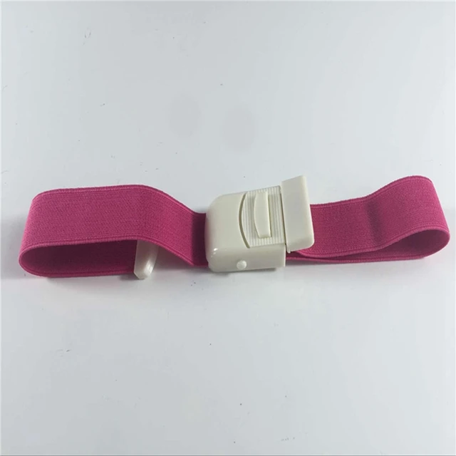 Adjustable Portable Ribbon Outdoor First Aid Kawaii and Cute ABS Snap Tourniquet Quick Release   Paramedic Emergency Buckle Band PK