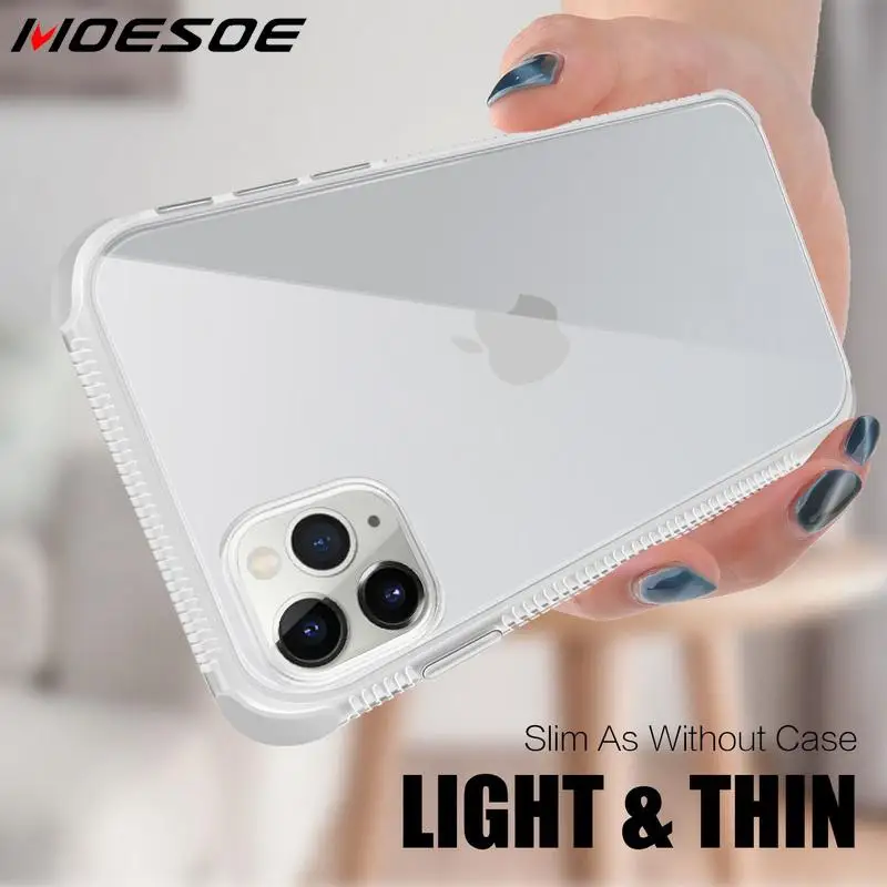 

Candy Color Transparent Phone Case For iPhone 11 Pro Max XR X XS Max 8 7 6 6S s Plus Shockproof Soft TPU Clear Back Cover Fundas