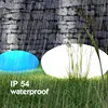 Solar Garden Lights Glow Cobble Stone Shape Outdoor Solar Light Waterproof Color Changing Landscape Lights with Remote Control 6