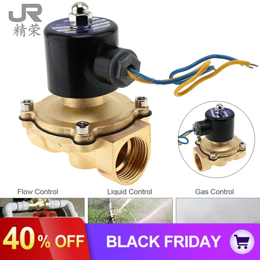 " DC 12V электрический магнитный электромагнитный клапан пневматический клапан латунный корпус для воды, воздуха, нефти, газа
