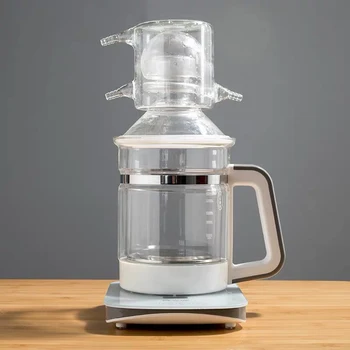 

2.5L 4L Glass herbal distiller home use pure dew machine mini essential oil refining equipment electric heating brewer