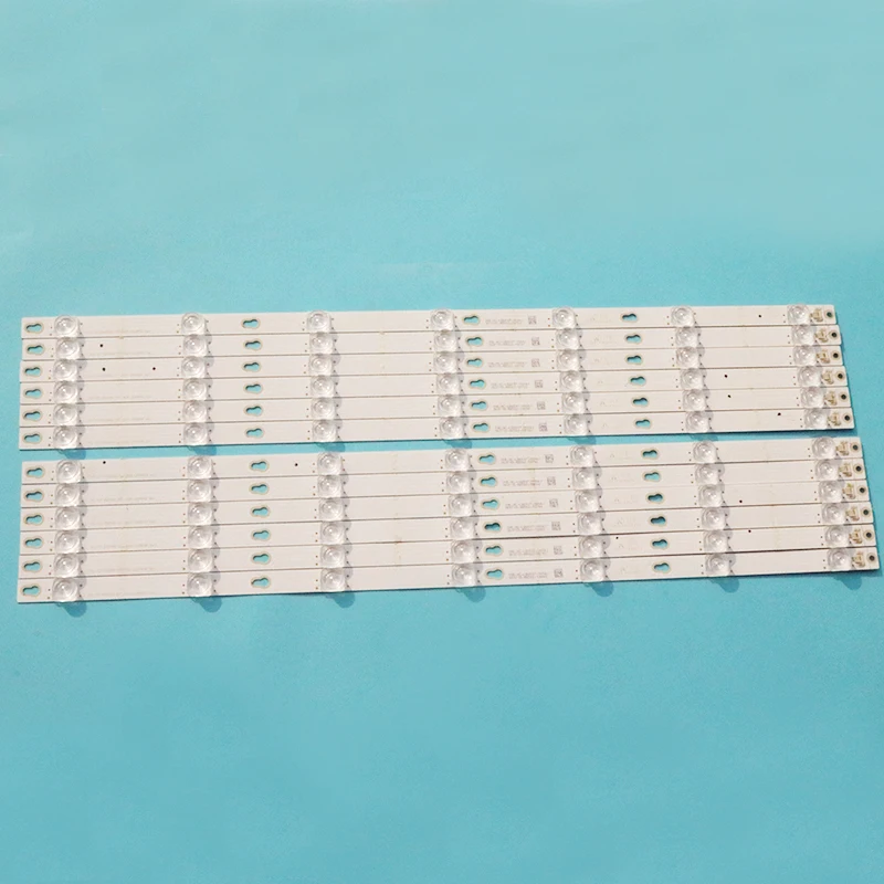 Brand  Original teardown for TCL 65A730U light strip tcl-tot-65d2900-12x7-3030-lx screen LVU650NDIL aluminum plate