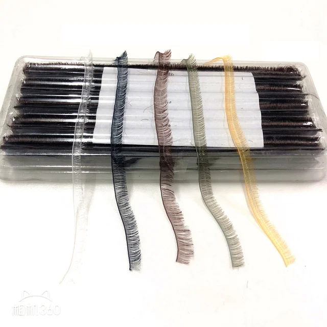 10Pcs DIY Doll False Eyelashes Eye Lash For Toys Dolls Accessories Black Brown Kids Tawny Children Toy Decoration 4