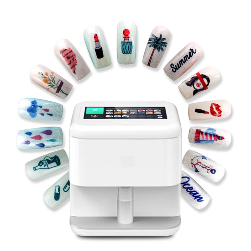 Smart Nail Printer Nail Painting Polishing Painter Portable Multi