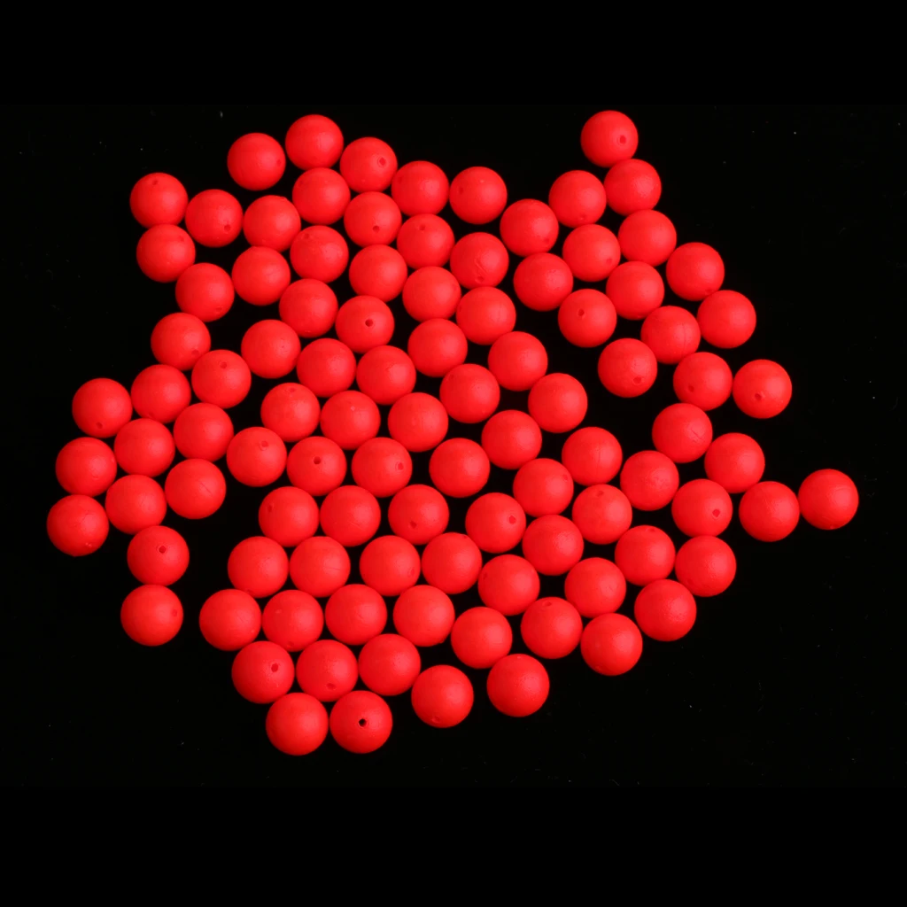 200Pcs/Set EVA Foam Fishing Strike Indicator Fishing Floats Bobbers 7mm & 8.3mm Buoyancy Bobber Fishing Float