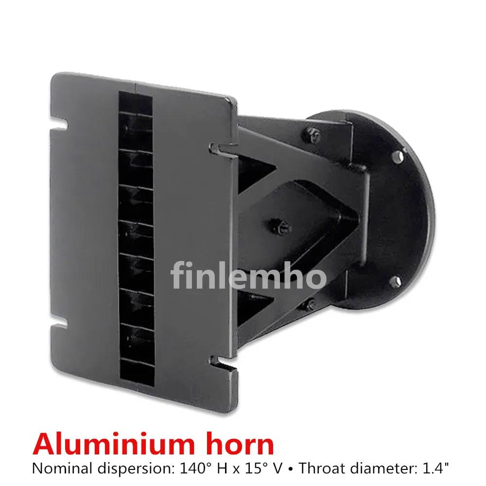 

Finlemho Speaker Horn Aluminium Line Array Waveguide 1.4 Inch Professional Audio System For DJ Console Mixer Audio