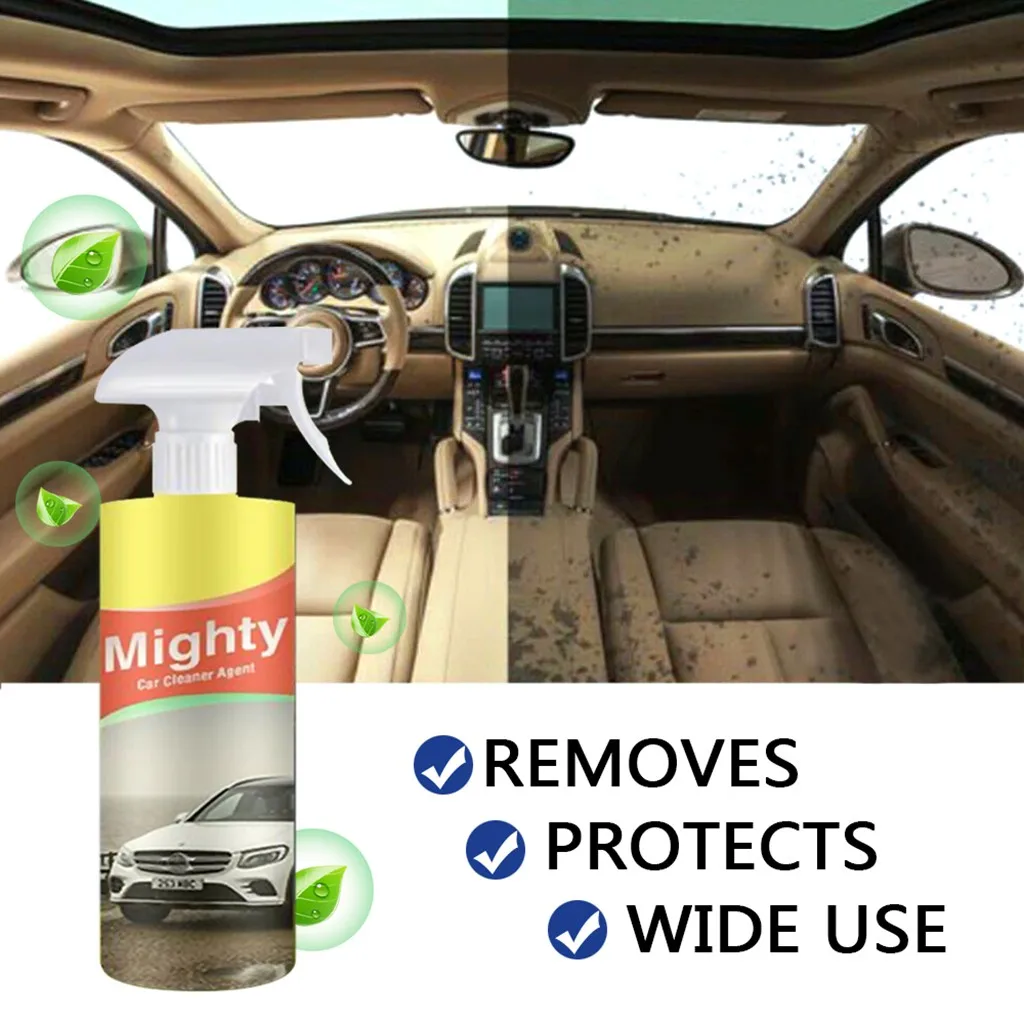 Средства по уходу за автомобилем Mighty glass Cleaner Анти-туман агент Спрей очиститель окна автомобиля Windshie удалить пыль и грязь автомойка