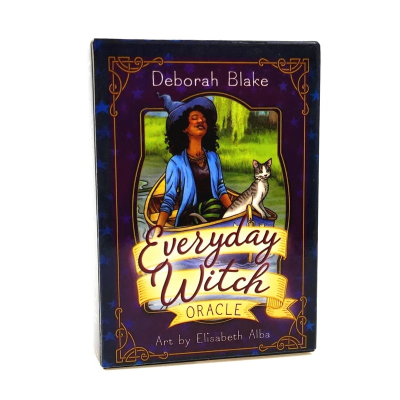 YISHIYI Witch Tarot Deck for Divination Everyday Witch Tarot Oracle Card