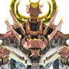 Microworld Dragon Palace model kits DIY laser cutting Jigsaw puzzle fighter model 3D metal Puzzle Toys for Children gifts 6