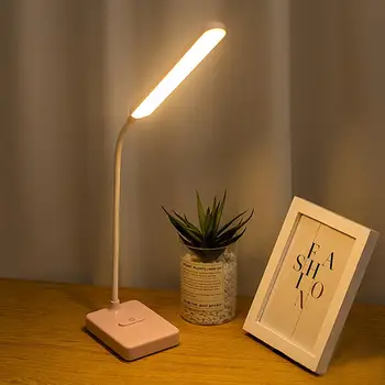 

Desk Reading Light Foldable Rotatable Touch Switch 3 Modes Adjustable LED Table Lamp DC 5V USB Charging Port Timing Night Lamp