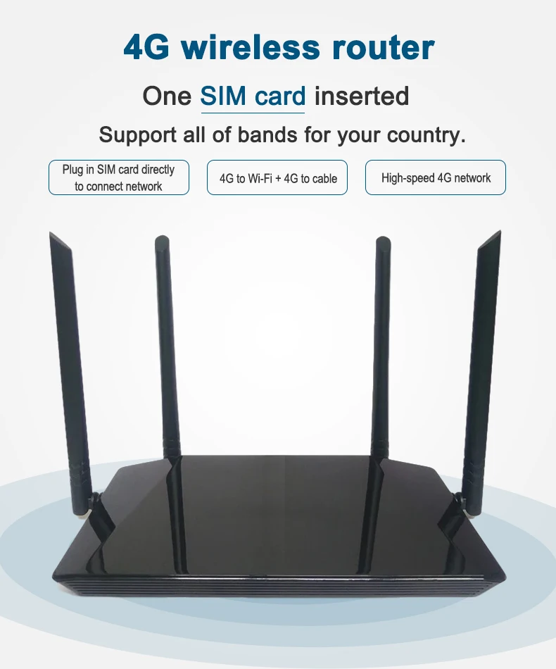 slot para cartão sim, roteador lte, 300mbps