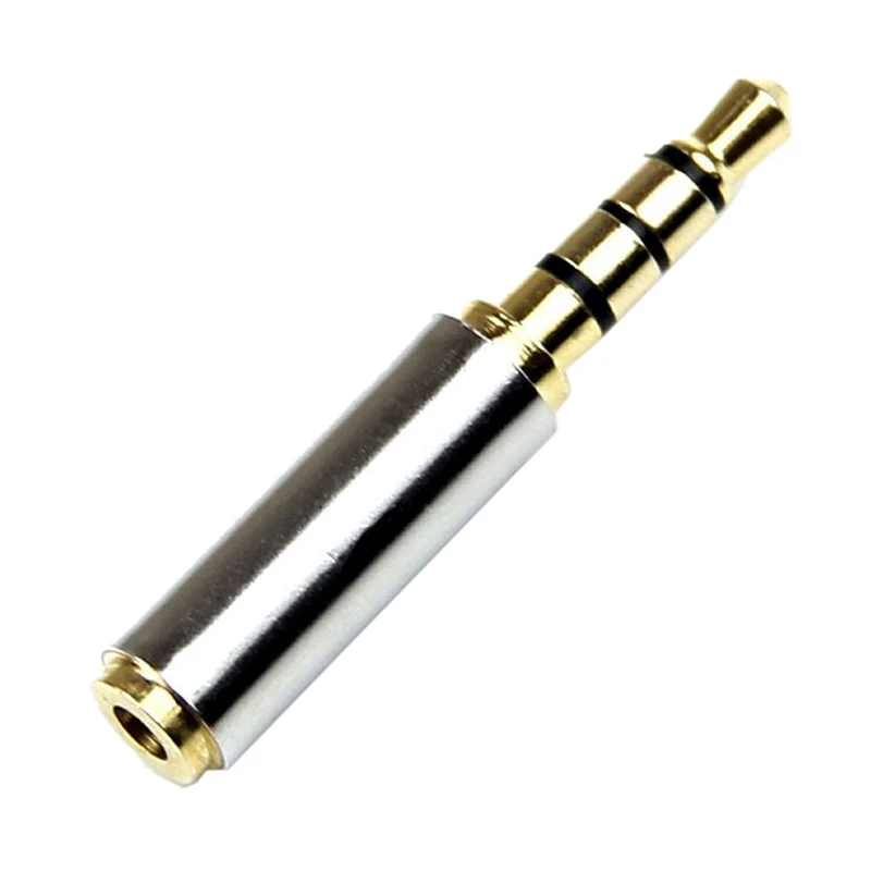 

Golden 3.5mm Male to 2.5mm Female Plug Stereo Audio Earphone Jack Adapter Converter