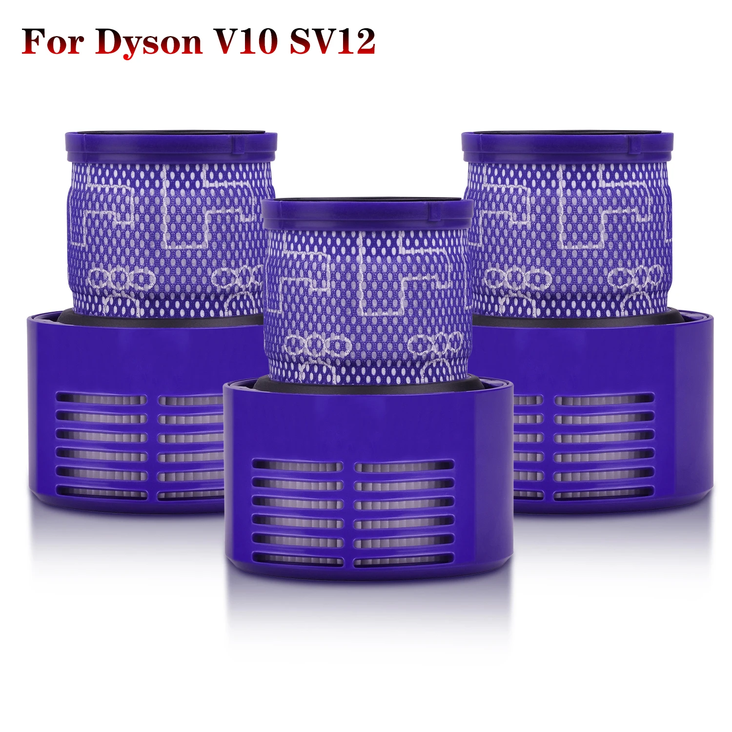 Batmax Washable V10 Filters for Dyson 