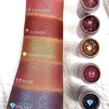 Pigment-Powder Cosmetic Eye-Shadow Makeup-Eyes Glitter Lips Loose 18-Colors FOCALLURE