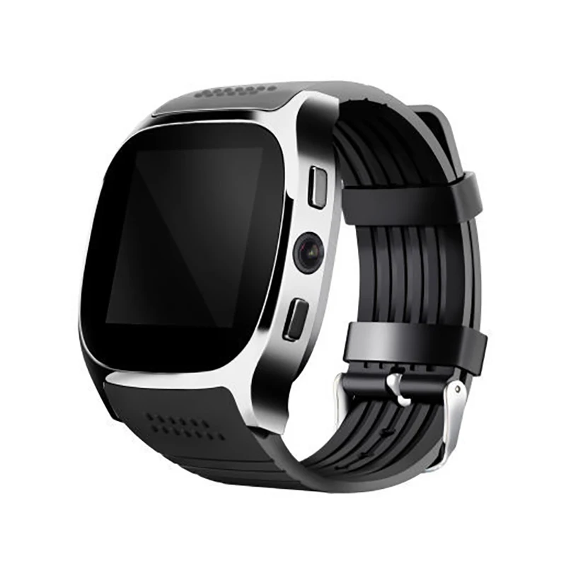 

Smart Watch T8 Smartwatch Bluetooth Support SIM&TF Card With Camera Sync Call Message Men Women smartwach For Android PK DZ09