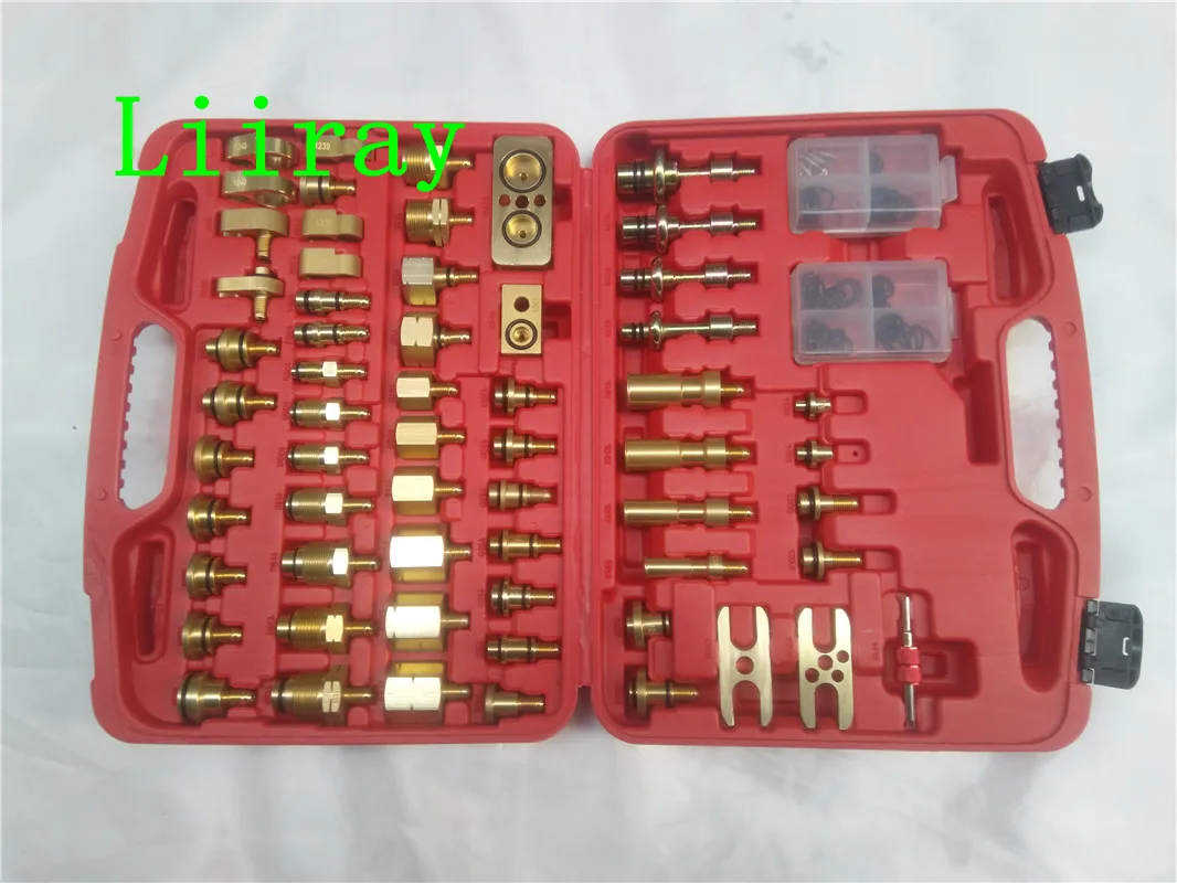 AUTO AC LEAK TEST DEVICE tools/ repair LEAK TEST kit R134A for EUROPEAN AND JAPANESE CARS