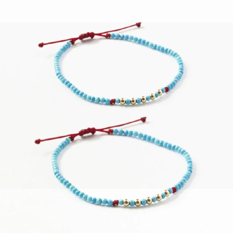 BTS Bulletproof Youth League JIMIN Park Jimin The same bracelet simple color bead bracelet6