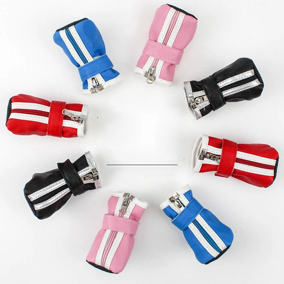

Hot selling Dog Shoes Pet Boots Booties for Snow Winter Spring Waterproof Anti-slip Pet supplies HTL-23