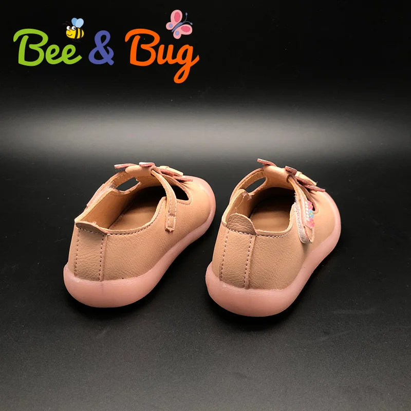 

2019 Summer Special Offer New Style Cute Bunny Pattern Child WOMEN'S Shoes Breathable PU Leather Princess Shoes Toddler Shoes