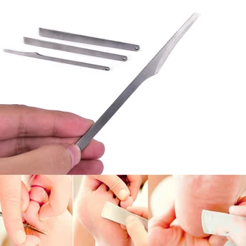 

3Pcs/Set Toe Pedicure Knife Tools Ingrown Cuticle Tools Dead Skin Corn Removers Nail Foot Care Tool Kit