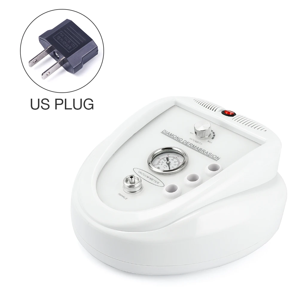 US PLUG (100-110V) Алмазная микродермабразия машина дермабразия против старения морщин удаления черных точек лица пилинг спрей для воды Отшелушивание - Цвет: US PLUG (100-110V)