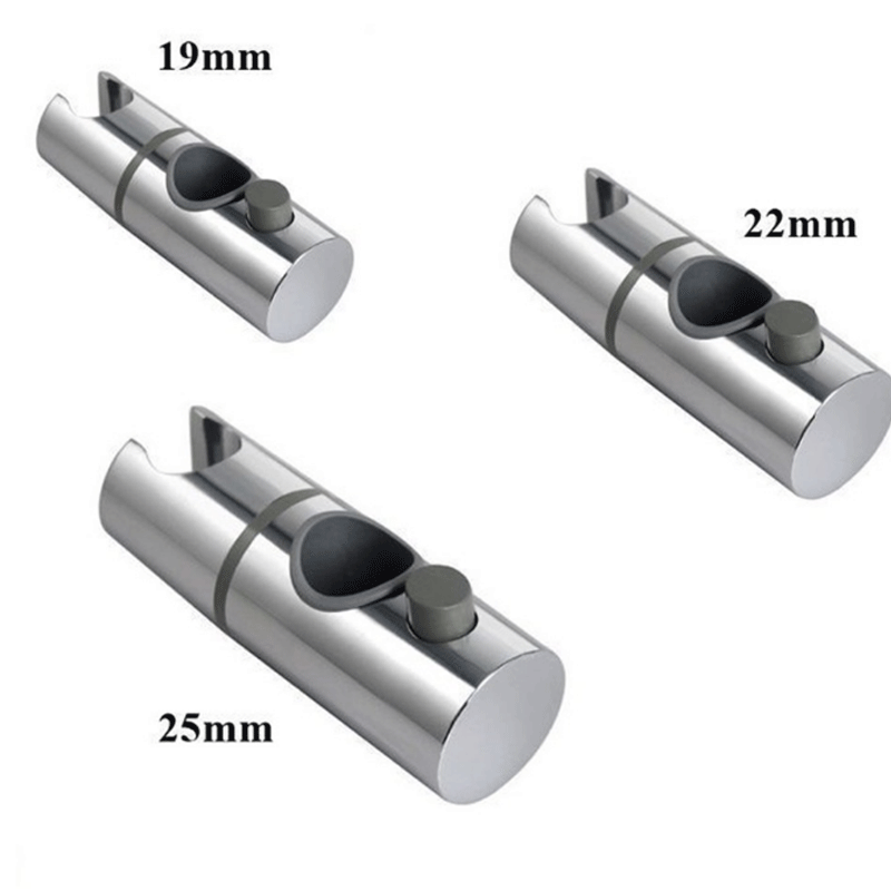Регулируемый хромированный душ из abs-пластика рельс головной ползунок Держатель подставка плавный зажим
