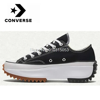 

Converse-zapatillas de deporte X JW Original para mujer zapatillas de plataforma altas blancas informales Converse Run Star Hike