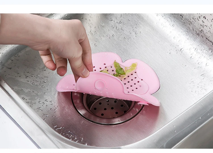 

Anti-blocking Floor Drain Silicone Sucker Sewer Outfall Strainer Sink Filter Hair Stopper & Catcher Bathroom Kitchen Accessories