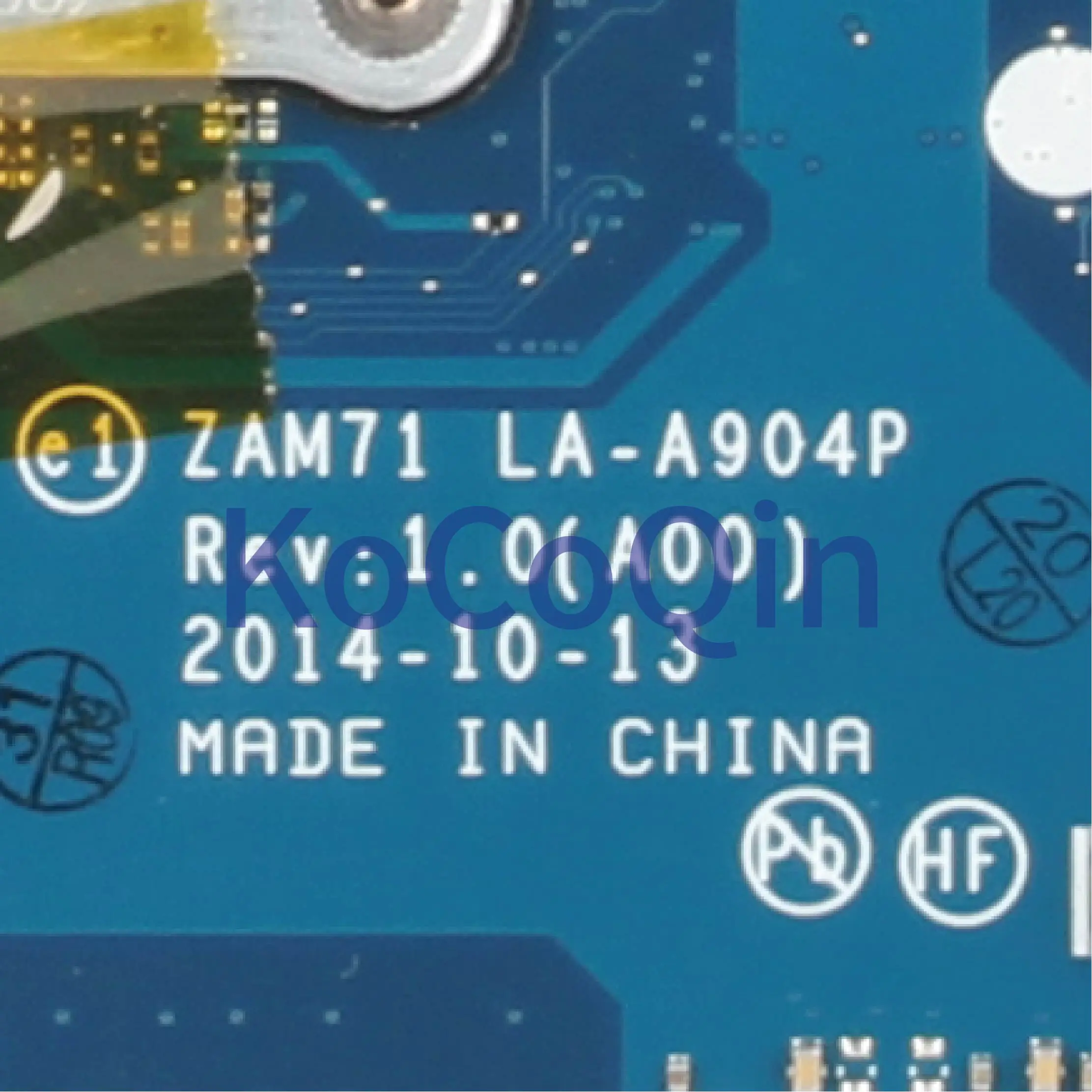 KoCoQin Laptop motherboard For DELL Latitude E5450 0FT730 CN-0FT730 SR23X i5-5300U CPU ZAM71 LA-A904P Mainboard perfect work