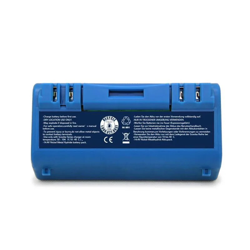 

14.4V 4500mah Ni-Mh Replacement VacuumCleaner Battery for iRobot Scooba 330 340 350 380 385 390 5900 5800