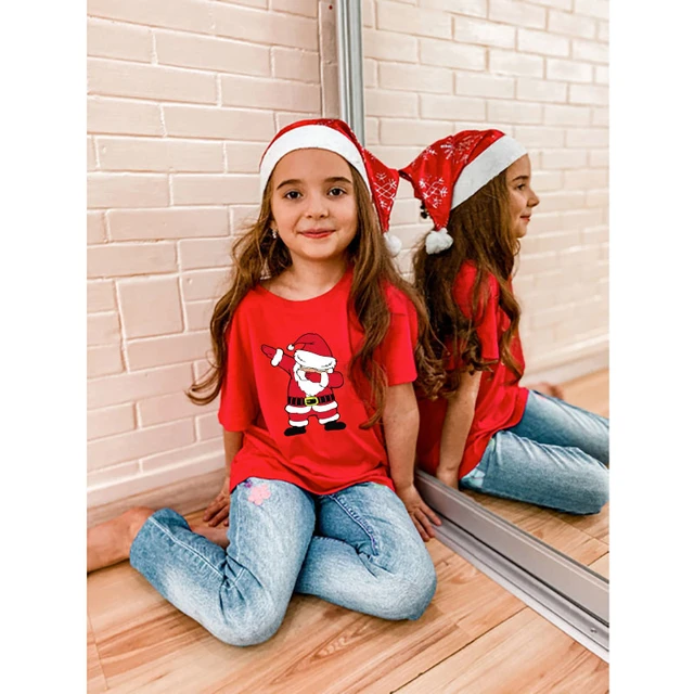 Camiseta Roja para niños