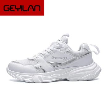 

Casual Men Shoes Fashion Sneakers White Man Spring Breathable Zapatillas Hombre Leisure Shoes Men Tenis Masculino