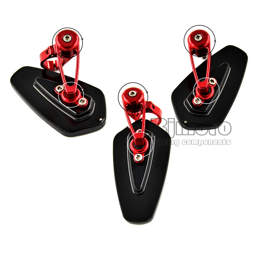 Новые зеркала для руля заднего вида для Honda CB1000R CB1300 CB600F Hornat CBF600 CBR125R CBF125 XL700V