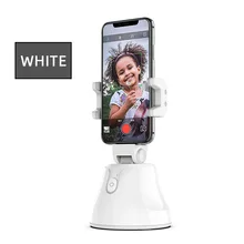 Vara de selfie inteligente após o tiro, gimbal de 360 graus de rotação ajustável, 3d ao vivo, rosto, câmera de rastreamento automático, suporte de telefone