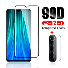 2-in-1 glass on redmi note 8 pro protective glass for xiaomi redmi 8a 8 camera lens film screen protector glass note8 note8pro