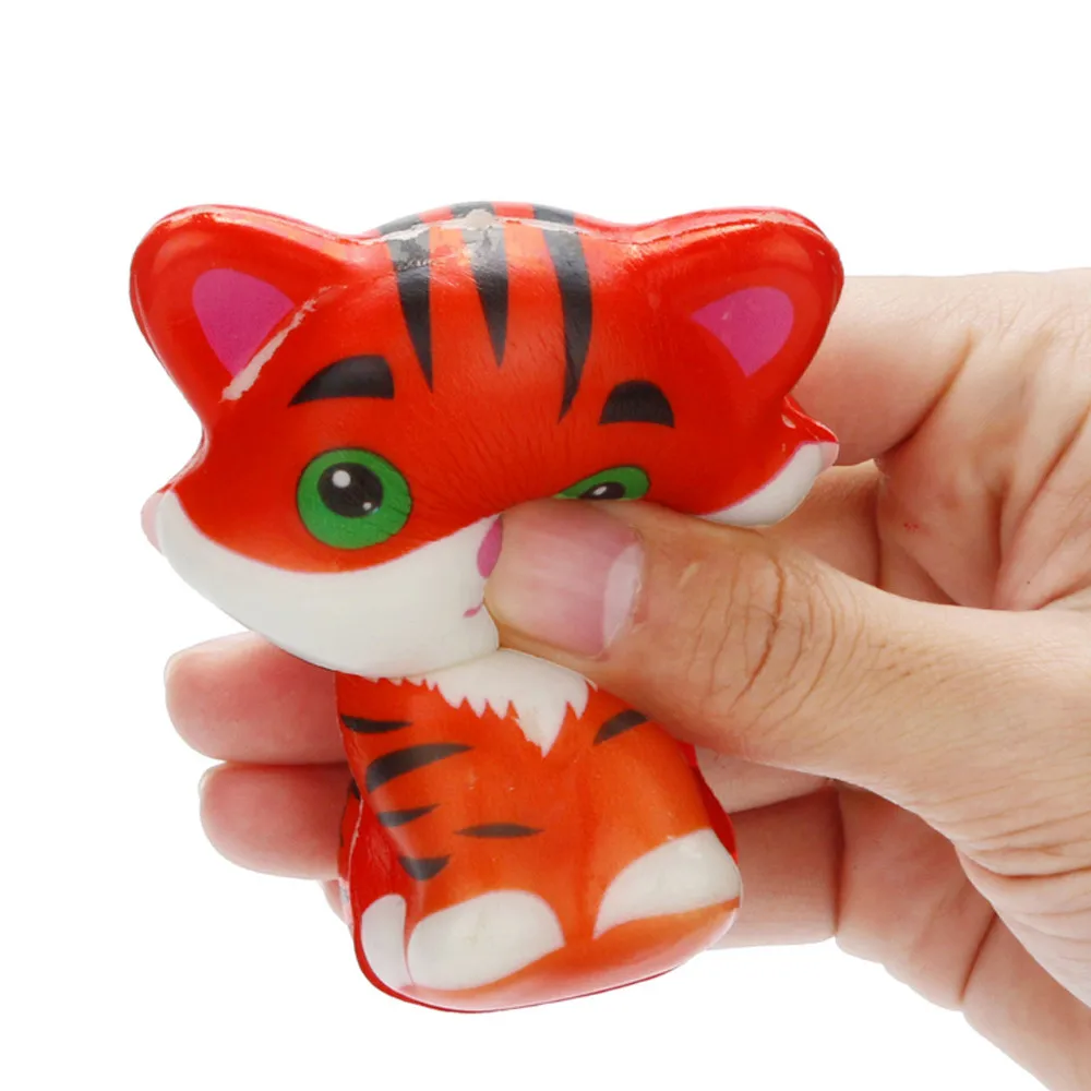 Антистресс игрушки мягкие Kawaii Tigerkin супер медленно поднимающийся крем Ароматические игрушки для снятия стресса для детей игрушки для детей# L10