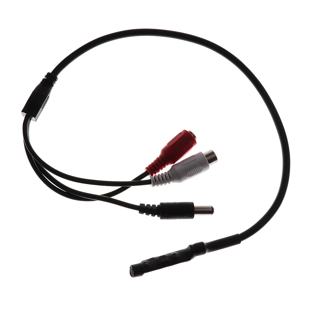 Mini Audio CCTV Microphone Sound Pick Up For Security Camera DC 6-12V