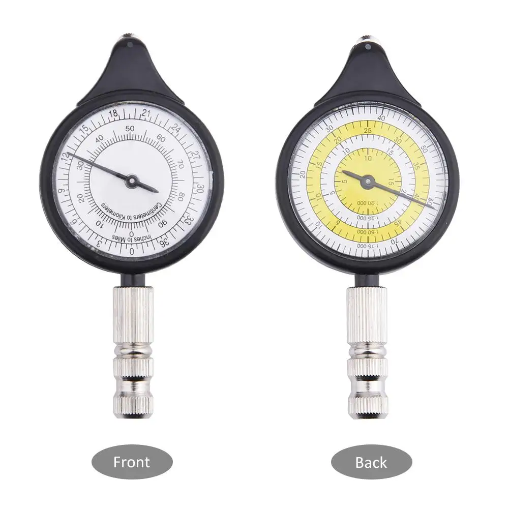 Открытый Кемпинг карту циркуль Лазерный дальномер измеритель весы пробег мульти-функциональный измерительного прибора