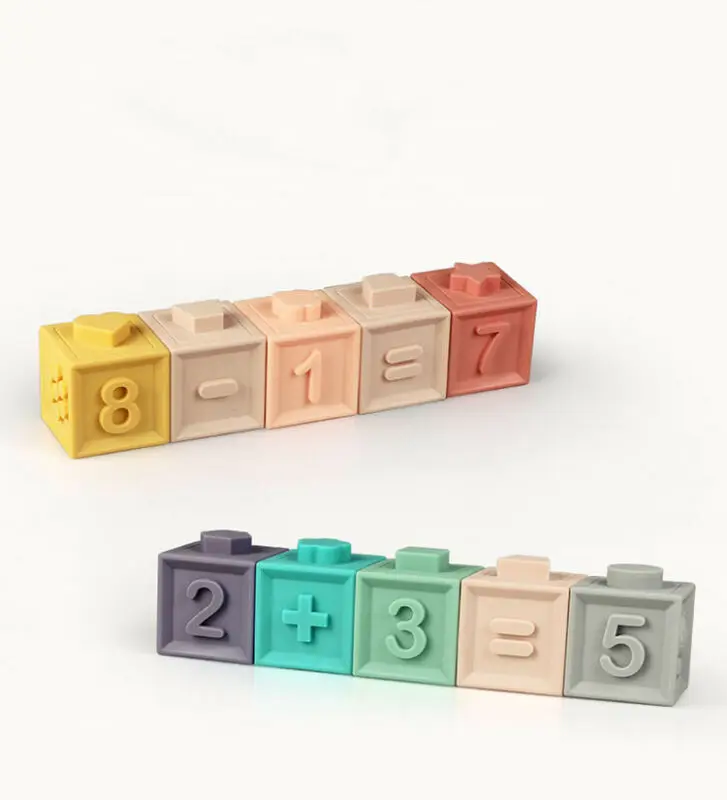 

6/12Pcs Children Boys Girls Baby Plastic Puzzle Building Blocks Children Kids Educational Toy Gift Fit 0-4 Years