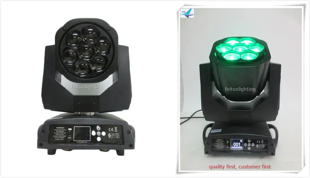 E-2lights Лидер продаж 7x15 Вт линейный зум пчелиный глаз увеличение луча подвижный светильник RGBW 4 в 1 для шоу диско-клуба