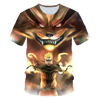 

Men's tshirt Naruto Summer Harajuku Cool Unisex Short Sleeve t shirt Japanese Anime Funny T-Shirt 3d Printed Streetwear Clothes