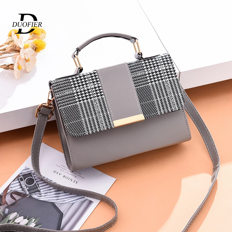 

Crossbody Bags For Women 2019 New Fashion Simple Style Shoulder Bags Ladies High Quality Leather Wild Messenger Top-handle Bags