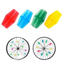 36 sztuk gorąca sprzedaż Luminous koło rowerowe szprychy plastikowe kolorowe Wrap rury Decor szprychy rowerowe części rowerowe akcesoria rowerowe tanie i dobre opinie CN (pochodzenie)