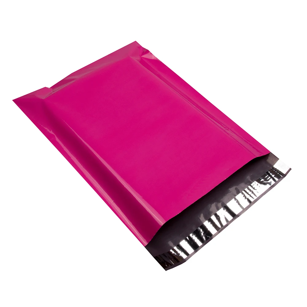 100 шт. 15x23 см/6x9 дюймов ярко-розовый Поли Конверты бутик доставка Сумки Couture конверты