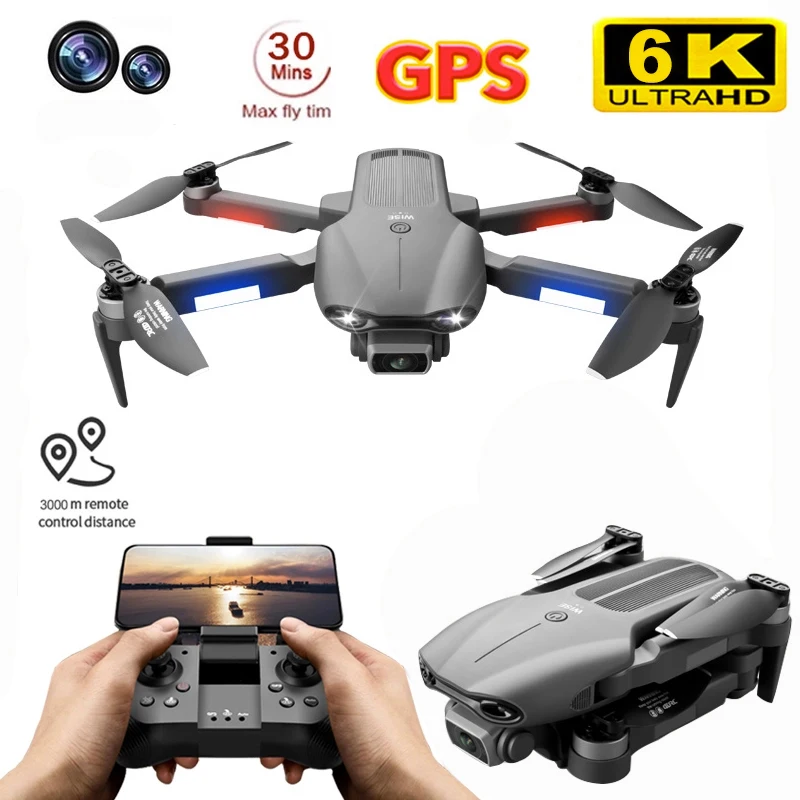 Photo Product 2021 New F9 Drone GPS 5G Wifi 6K Dual HD Camera Professional Aerial Photography Drones Brushless Motor Foldable Quadcopter Toys