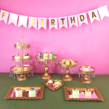 

Tobs Cake Display Stand Cake Decorating Tray Round Dessert Holder Cupcake Display Plate Wedding Party Decor Bakeware Tools